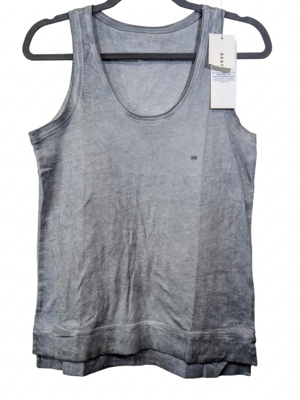 DKNY Acid Wash Gray Tank - NWT - Size XXS